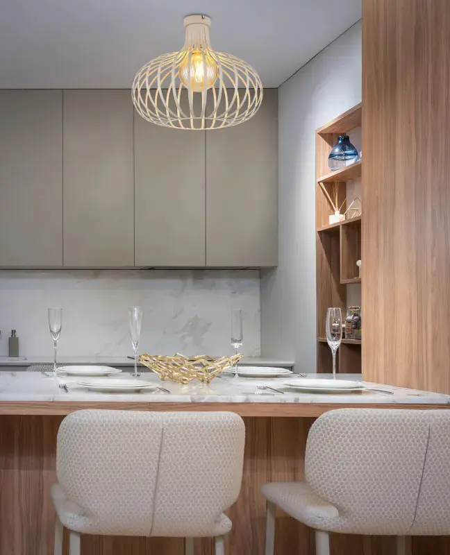 Globo Deckenleuchte Mateo 40 x 35 cm (Ø x H) cremefarben matt