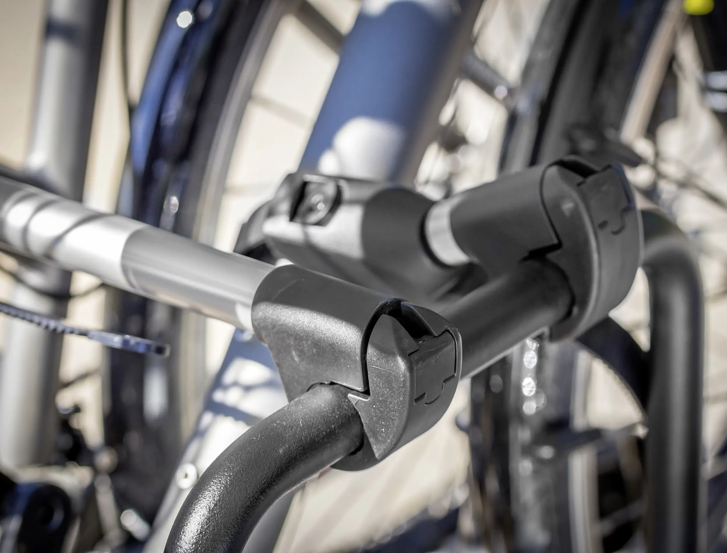 EUFAB Fahrradheckträger PREMIUM PRO X2 für 2 Fahrräder komplett vormontiert