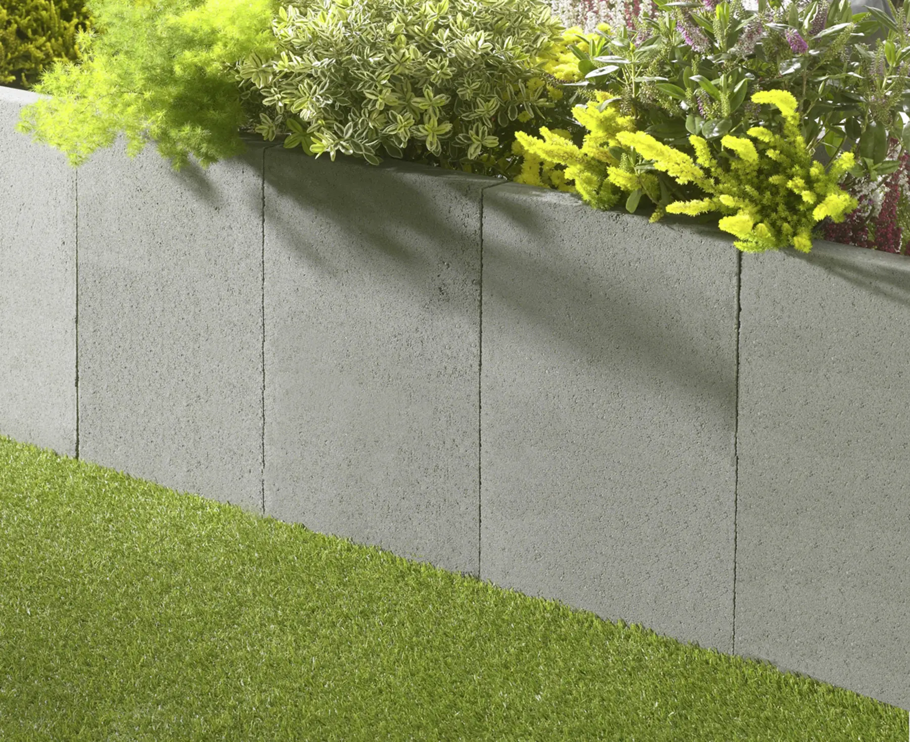 Kann L-Stein 80 x 40 x 40 cm grau Kann L-Stein 80 x 40 x 40 cm grau