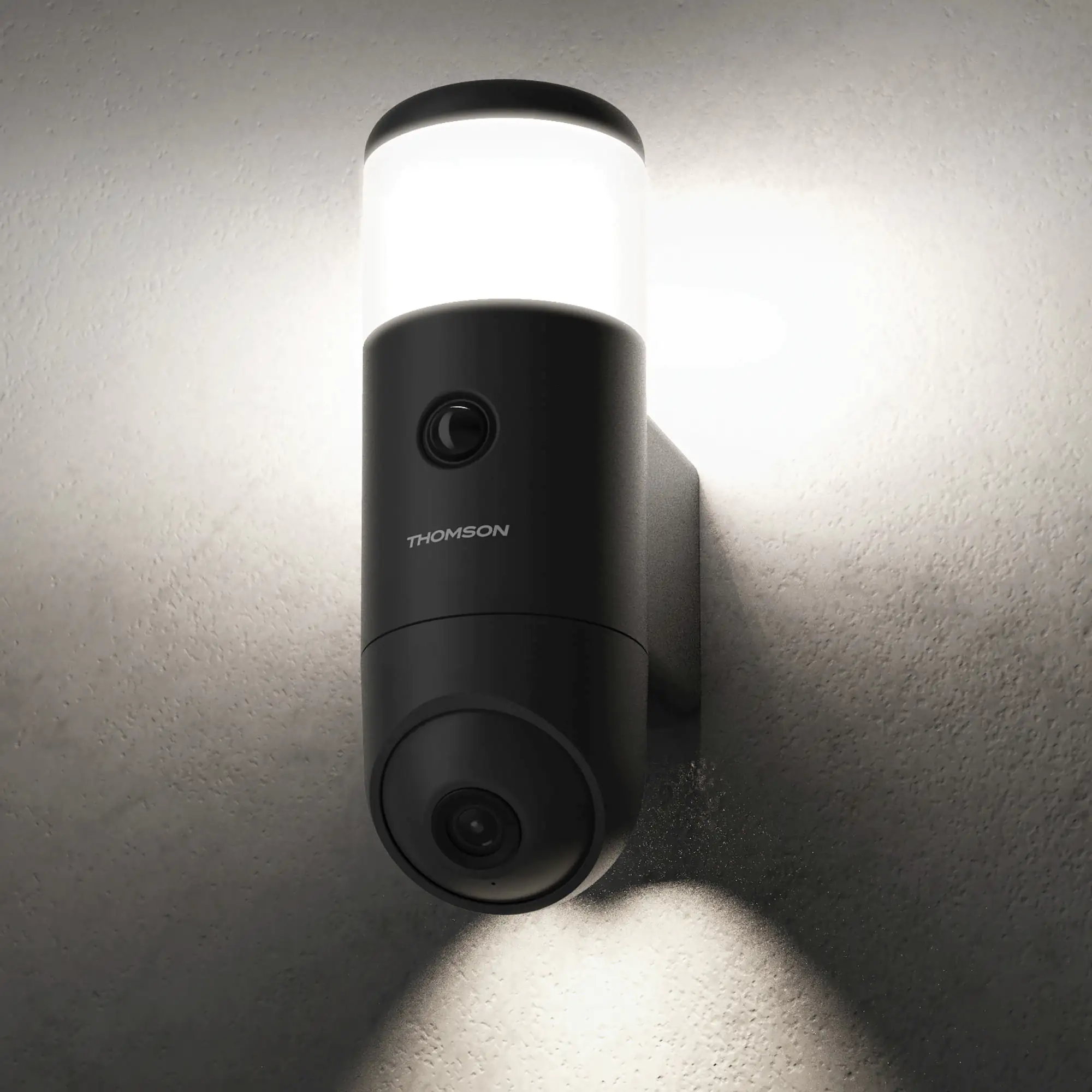 THOMSON WLAN-Kameraleuchte RHEITA 100 integrierte Beleuchtung