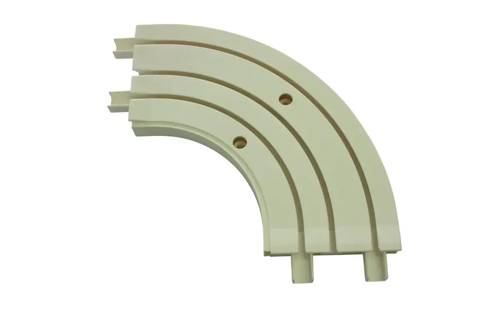 Gardinia Erkerbogen für Vorhangschiene GE, weiß