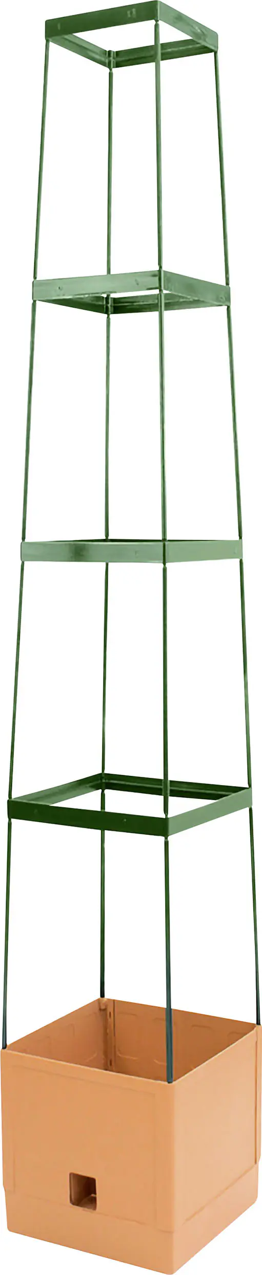 BioGreen Hochbeet Schneckenzaun Übergangsstück silber 16 cm