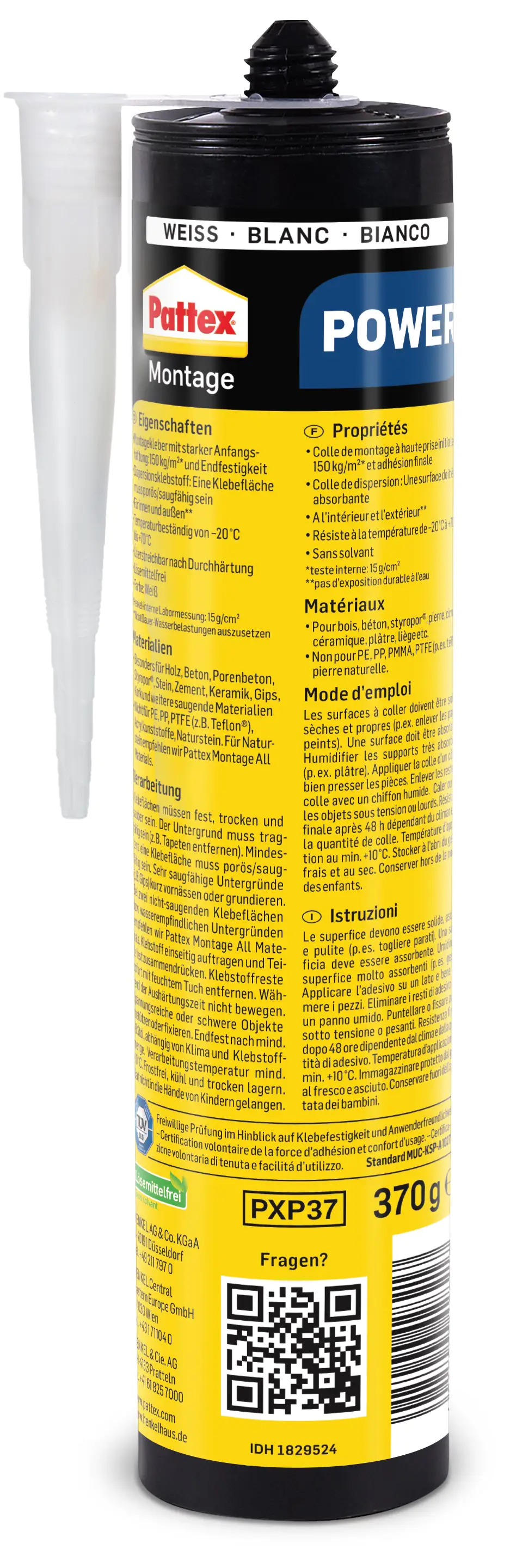 Pattex Montage Power 370 g