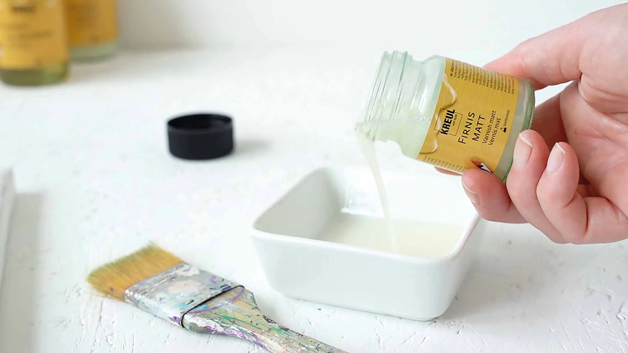 Kreul Lack für Acryl-und Ölfarben Firnis matt 50 ml
