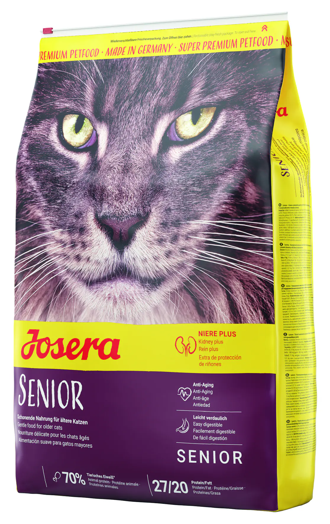 Josera Cat Katzentrockenfutter Senior 400 g Geflügel