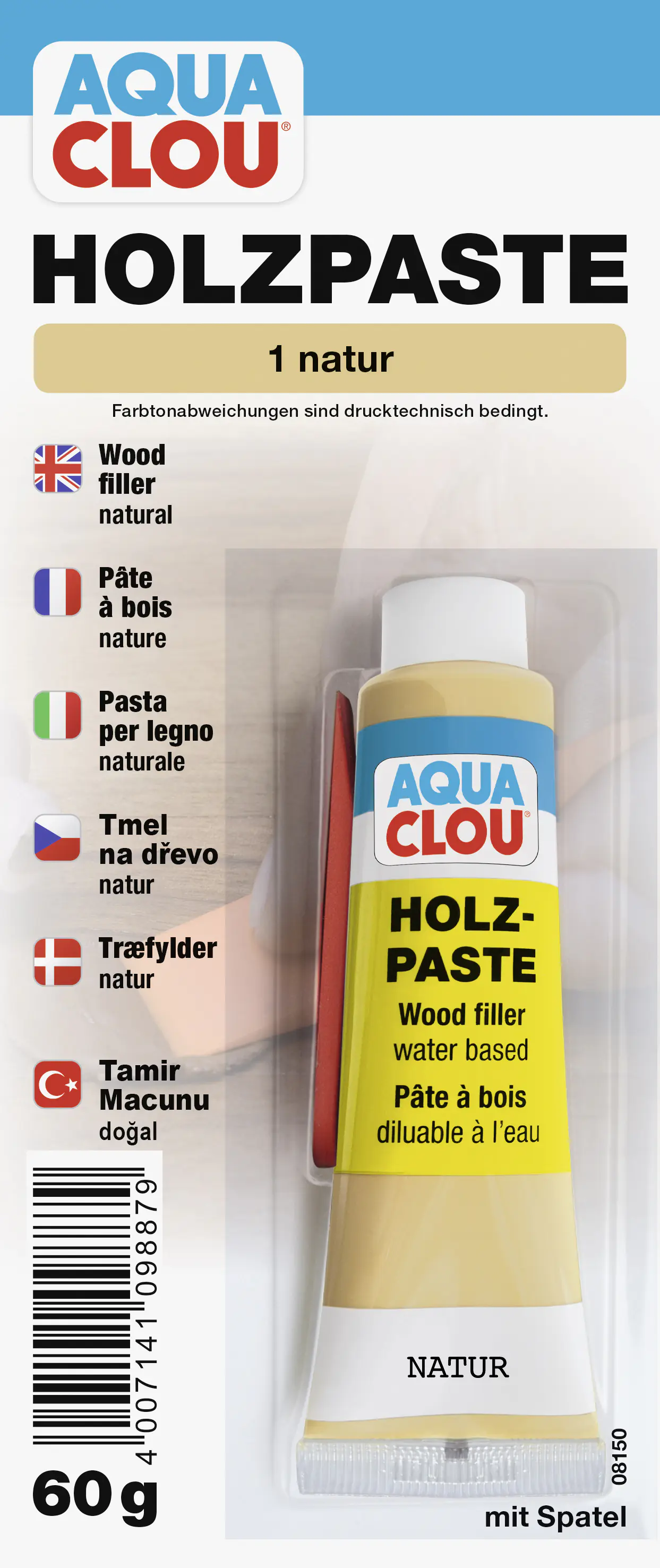 Clou Holzpaste 60 g natur