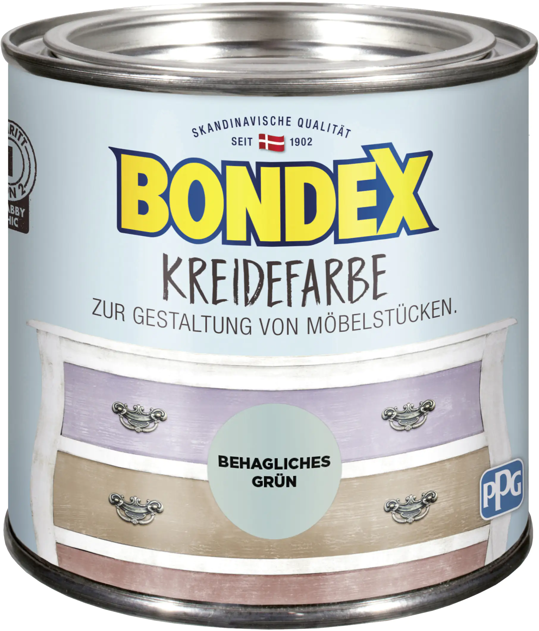 Bondex Kreidefarbe 500 ml behagliches grün