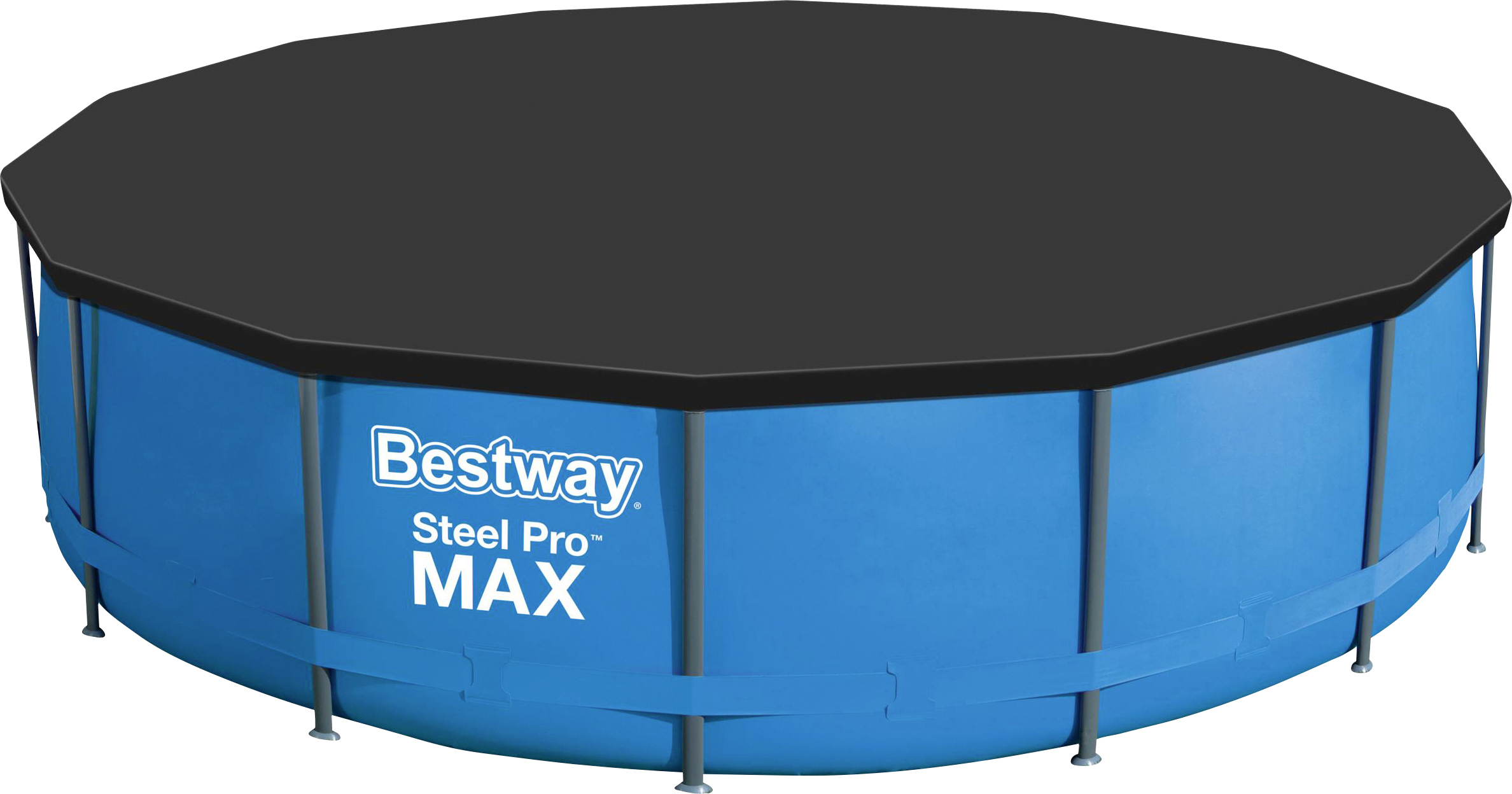 Bestway Flowclear Abdeckplane PVC Ø 427 cm Bestway Flowclear Abdeckplane PVC Ø 427 cm