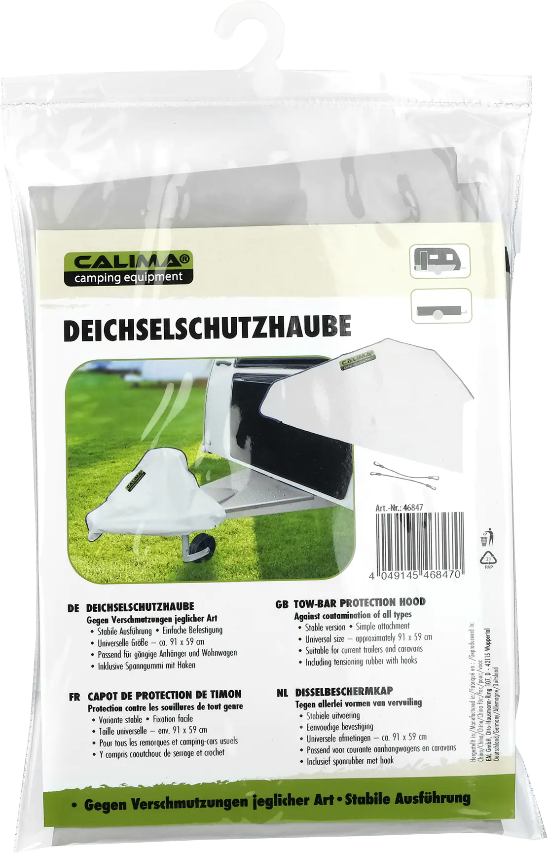 Calima Deichselschutzhaube 91x59cm