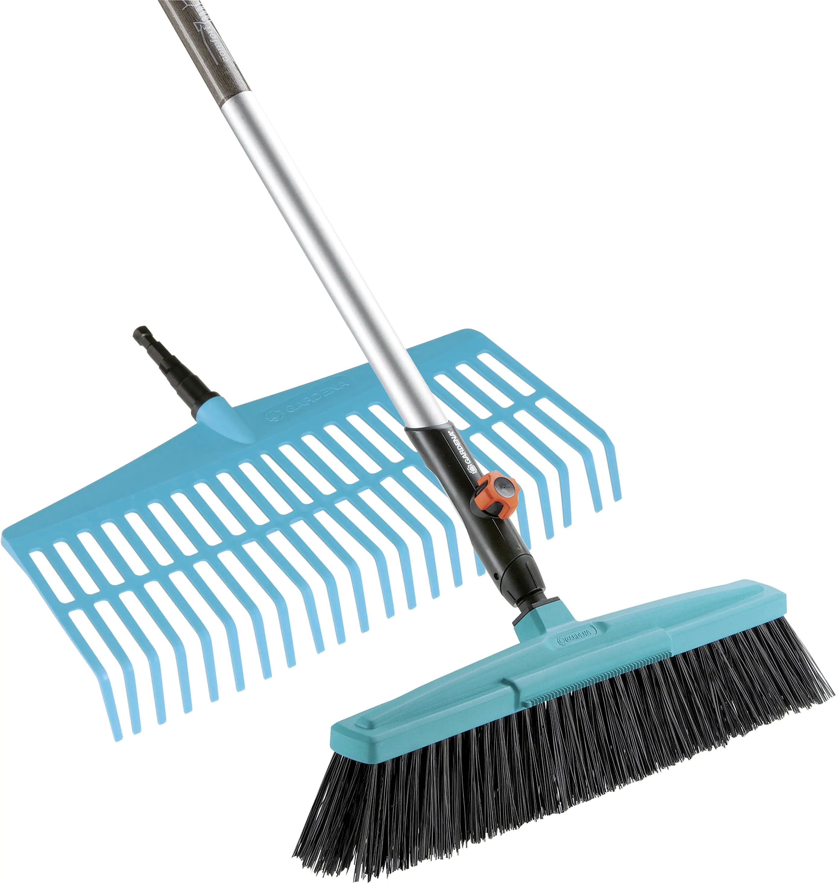 Gardena Komplettset combisystem Straßenbesen Rechen + Stiel kaufen