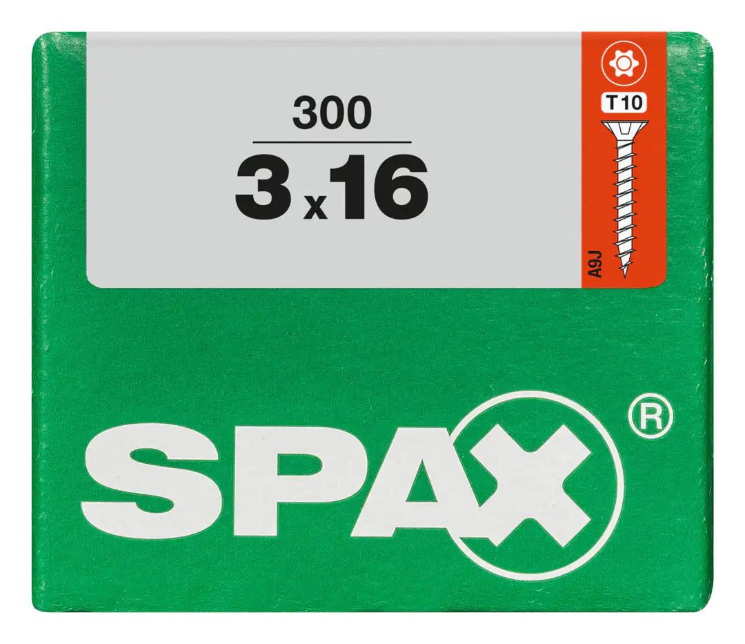 Spax Universalschrauben 3.0 x 16 mm TX 10 - 300 Stk.