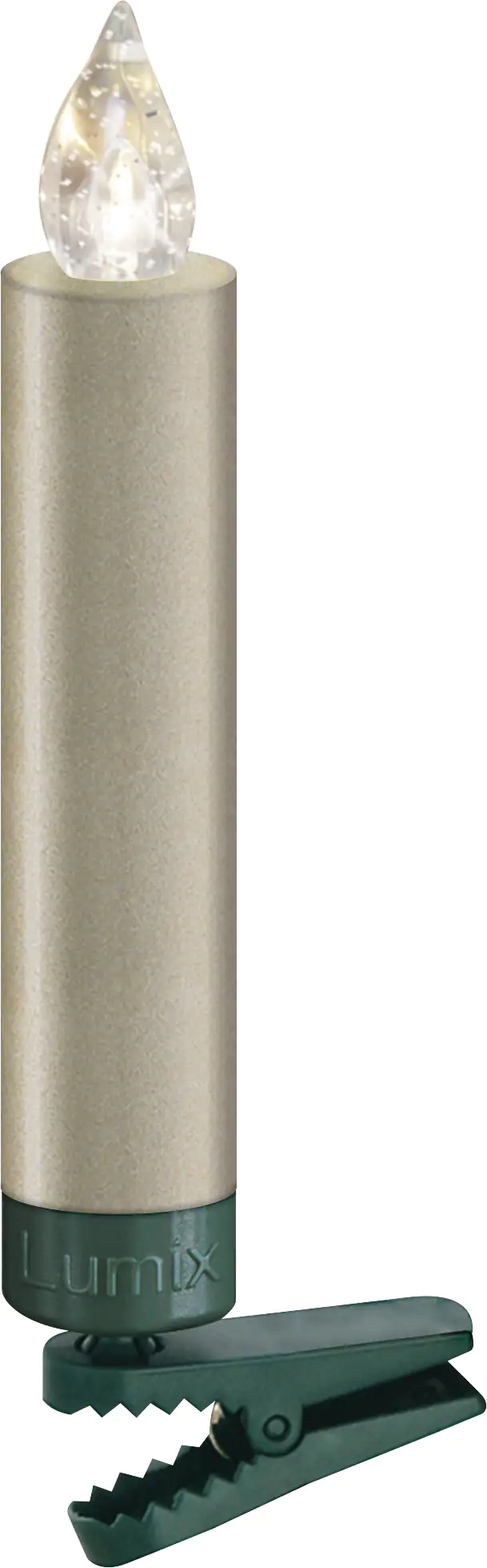 Krinner Lumix Weihnachtsbaumkerzen Premium mini Erweiterungsset 6 LEDs