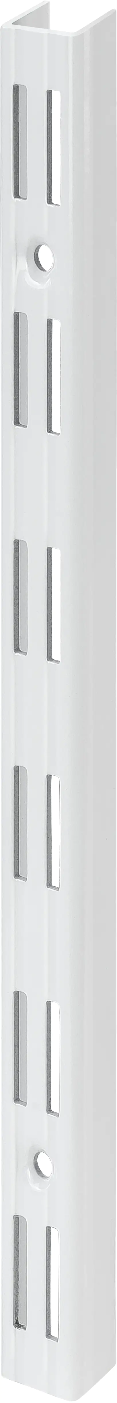 Vormann Wandschiene zweireihig weiß 2000 x 25 mm weiß 