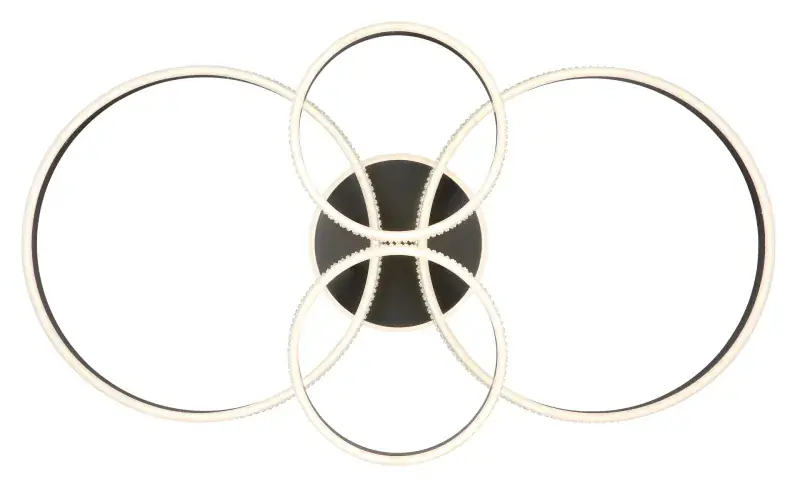 Globo Deckenleuchte Grouni 106 x 60 cm L x B titan matt