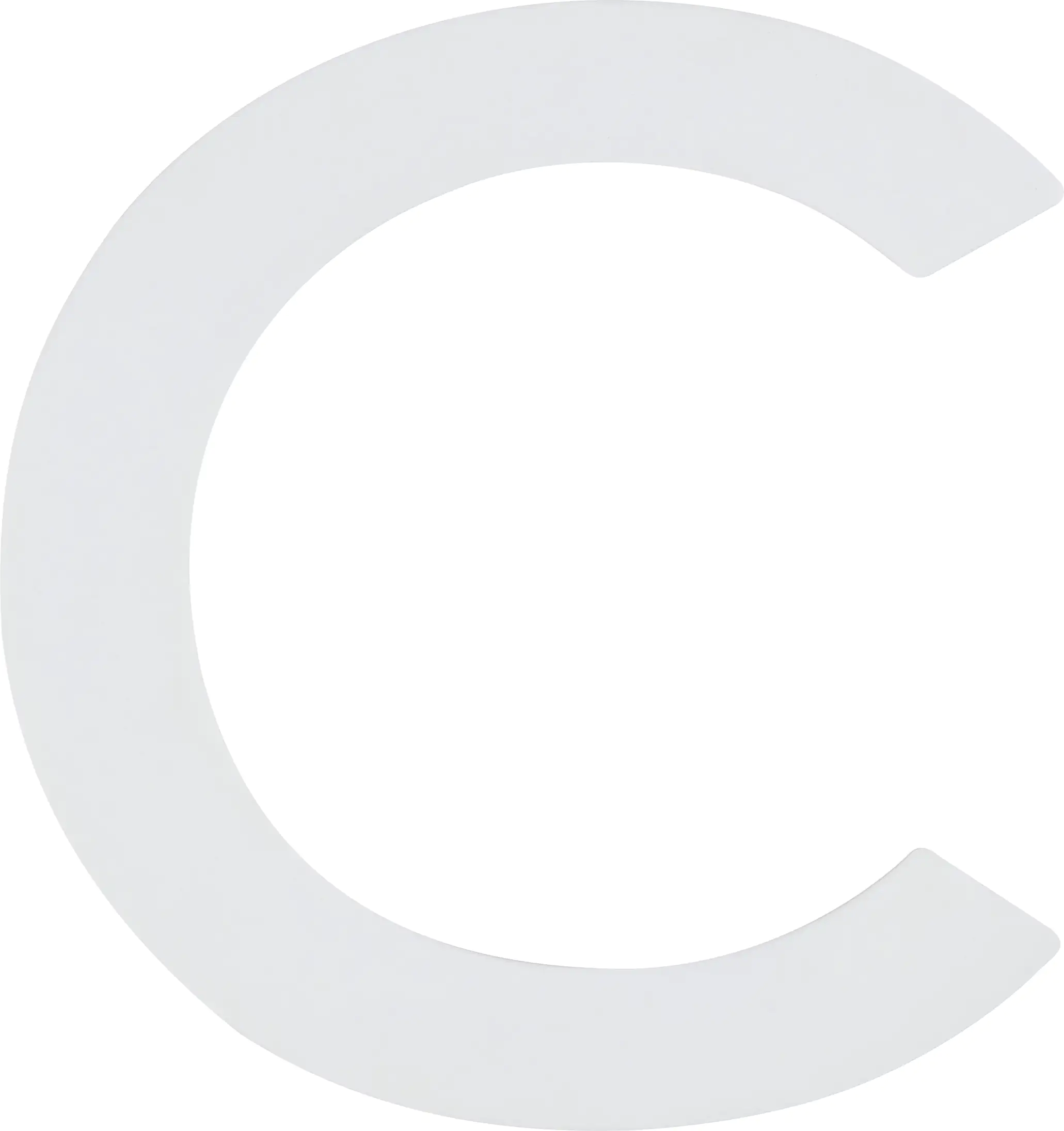 Alpertec Klebebuchstabe "C"