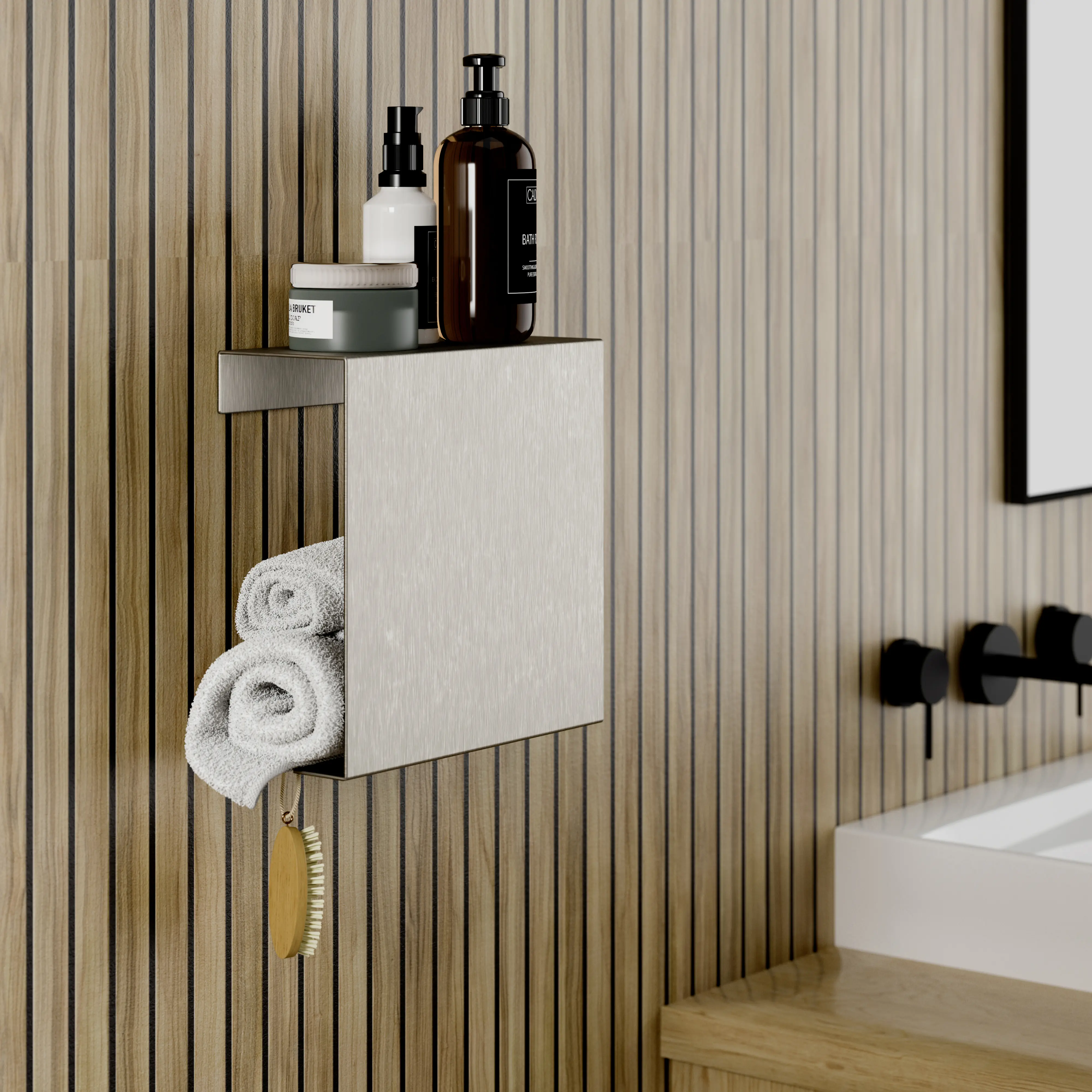 Schulte Duschablage zum Kleben Größe L