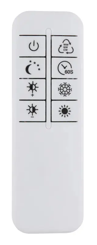 Globo Deckenleuchte Jayden 45 x 5,5 cm Ø x H schwarz warmweiß