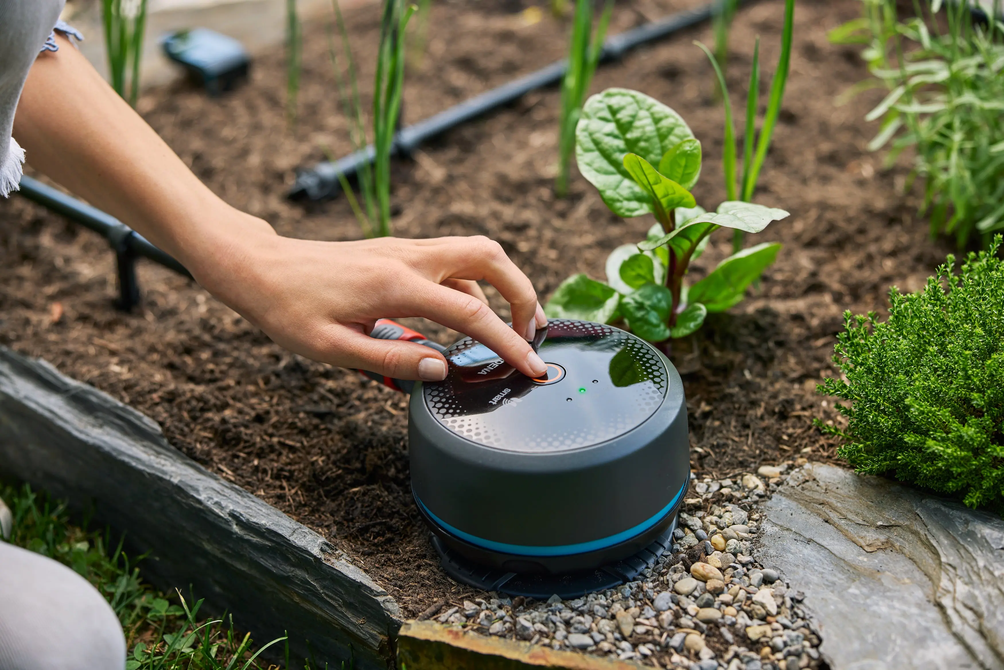Gardena Bewässerungssteuerung smart Pipeline inkl. Hahn- & Schlauchverbinder