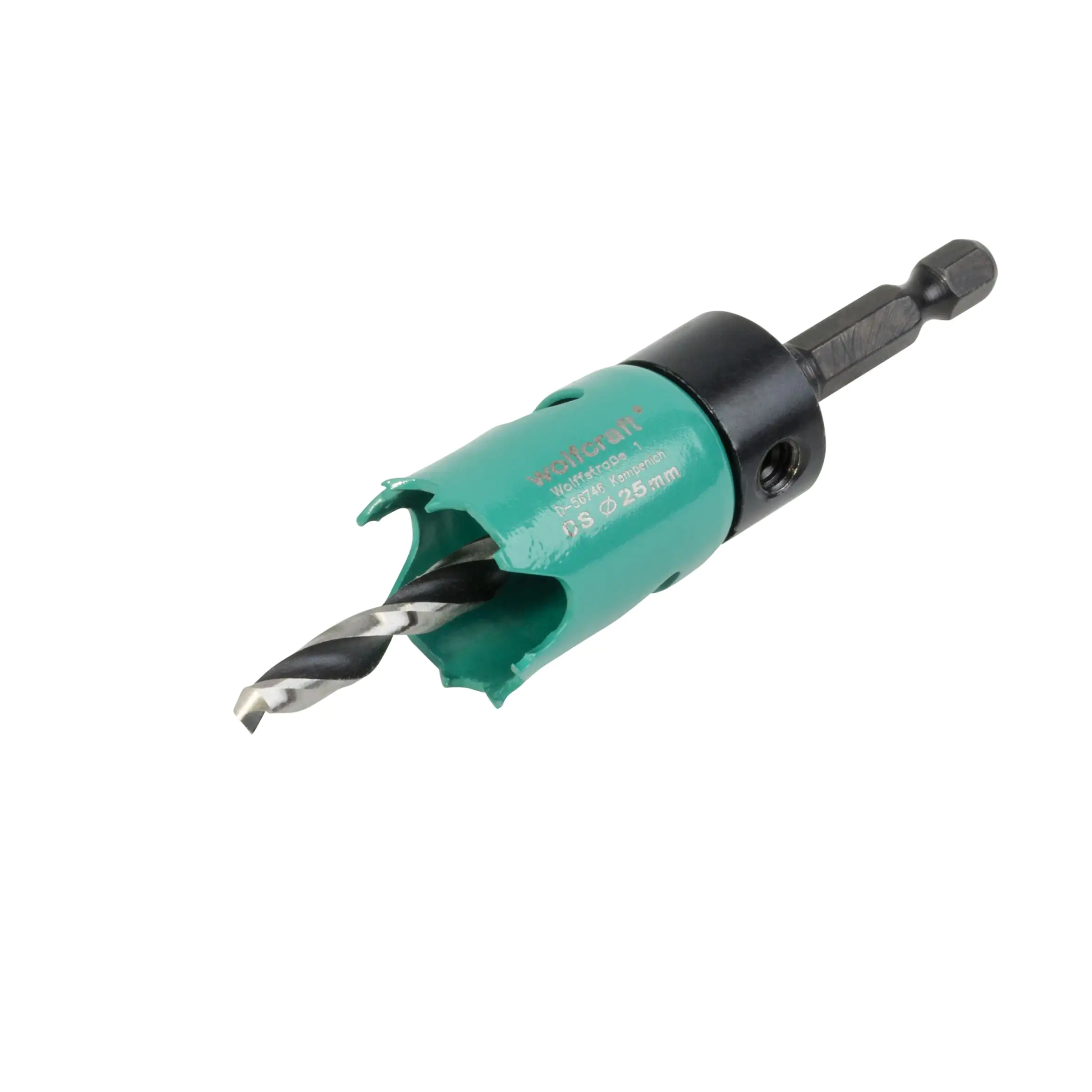 Wolfcraft Lochsäge 30 - 25 mm Carbonstahl