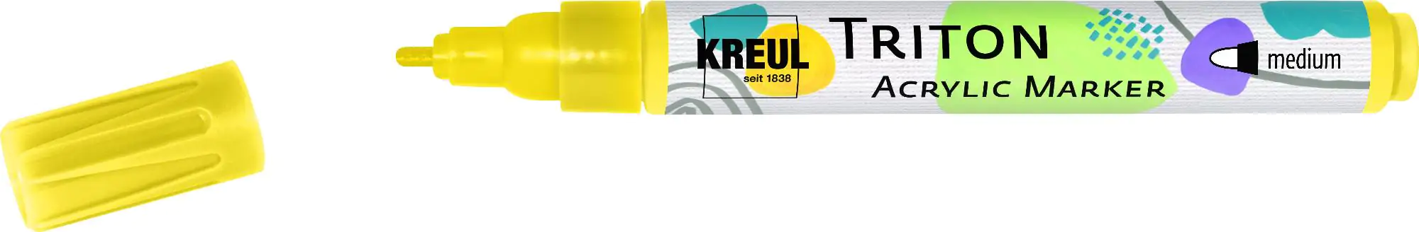 Kreul Triton Acrylic Marker medium echtgelb hell