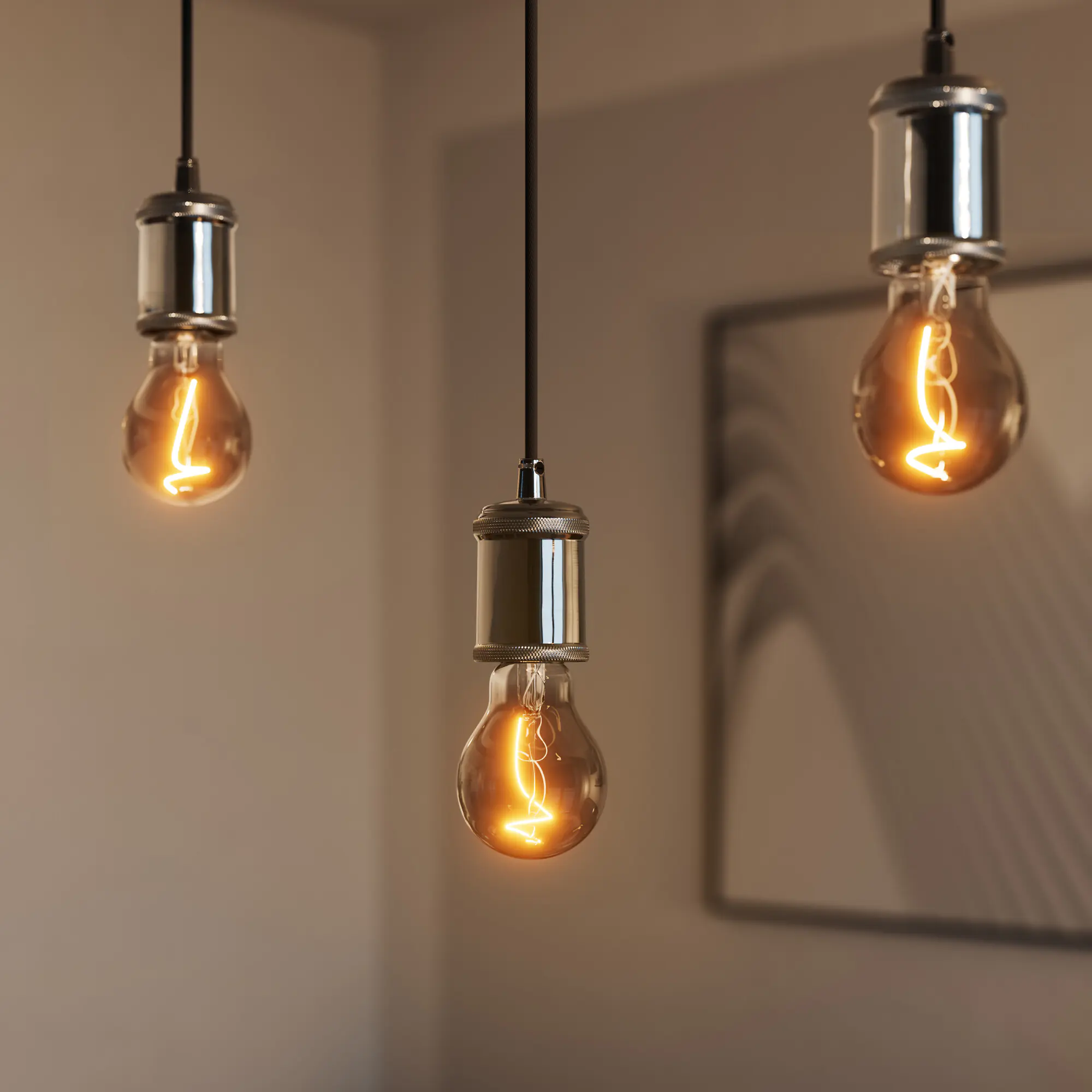 Ledvance LED Leuchtmittel Classic A10 E27 3,4W warmweiß, rauch