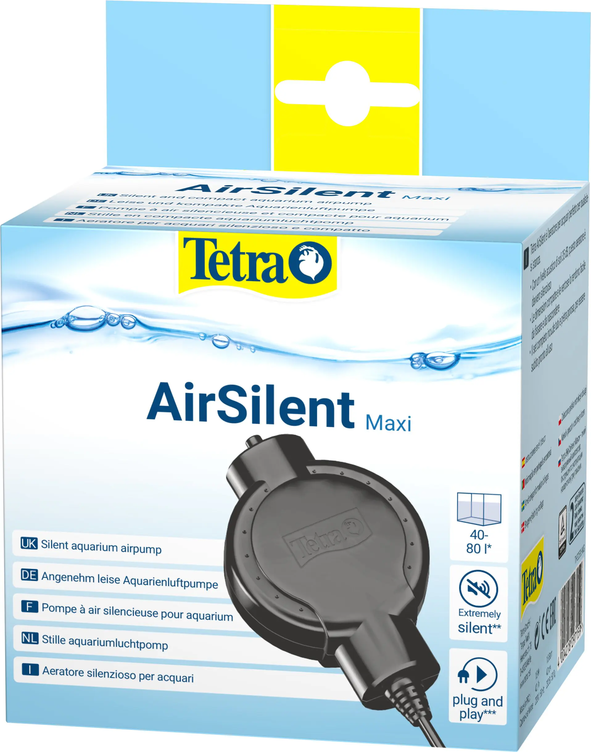 Tetra Aquariumluftpumpe AirSilent Maxi 