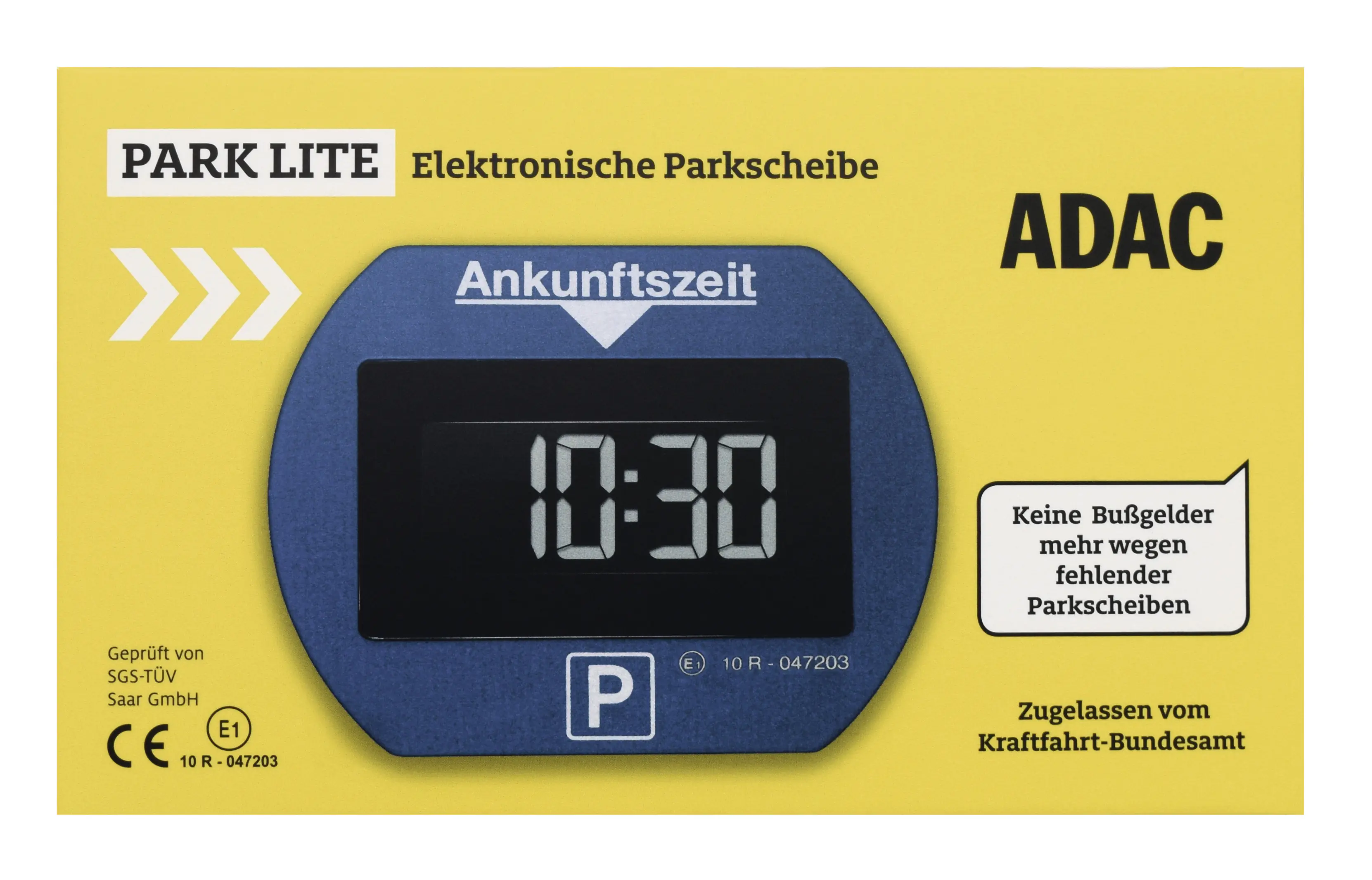 ADAC elektronische Parkscheibe Park Lite ADAC elektronische Parkscheibe Park Lite