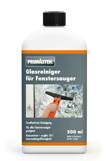 Primaster Glasreiniger für Fenstersauger 500 ml Primaster Glasreiniger für Fenstersauger 500 ml