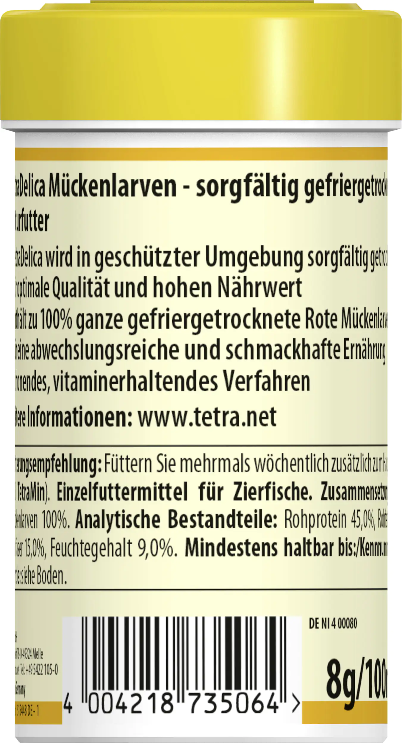 Tetra Delica Mückenlarven 100 ml
