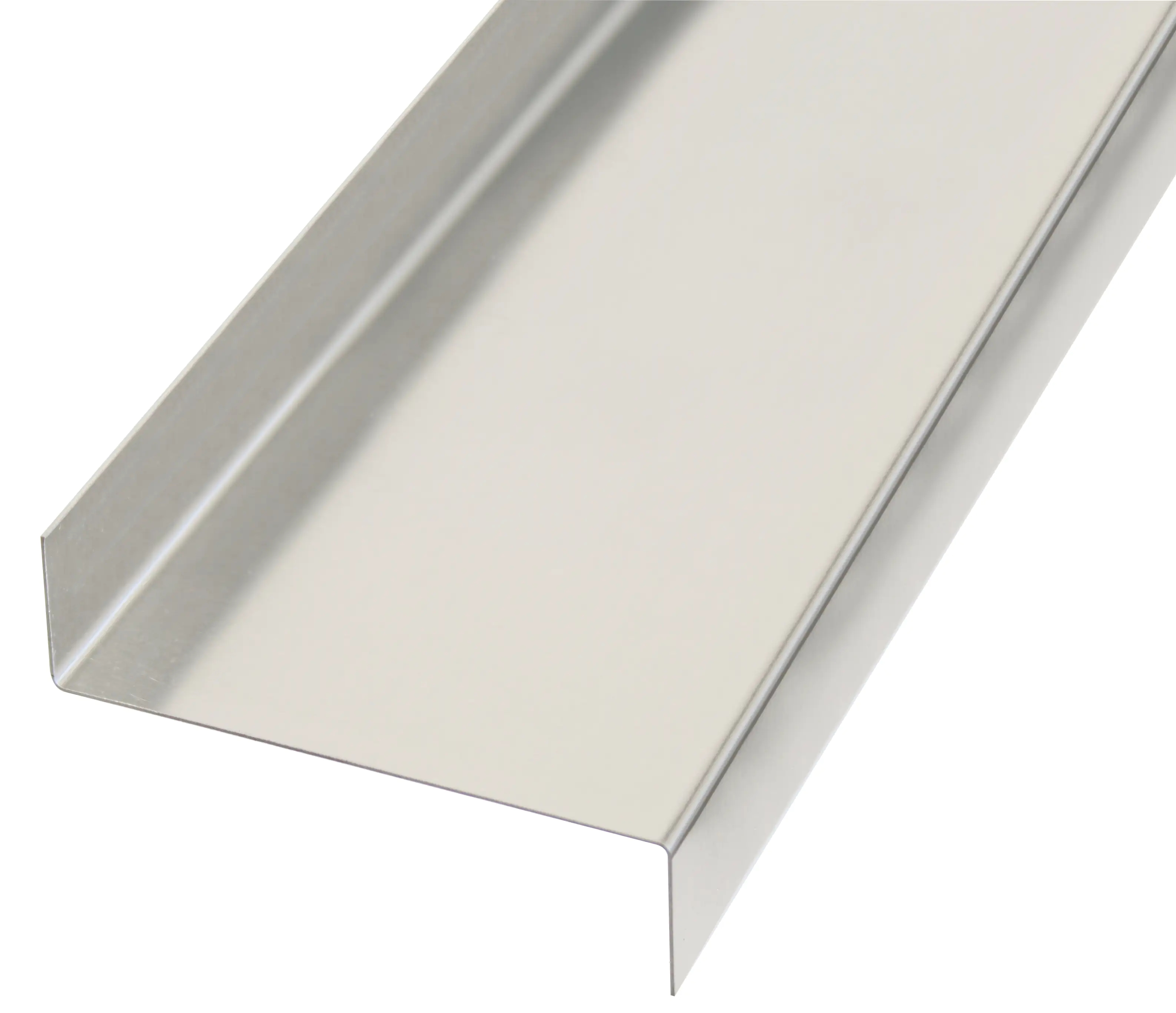 Alberts Glattblech Z-Form Aluminium natur 18 x 63 x 18 x 1000 mm gekantet