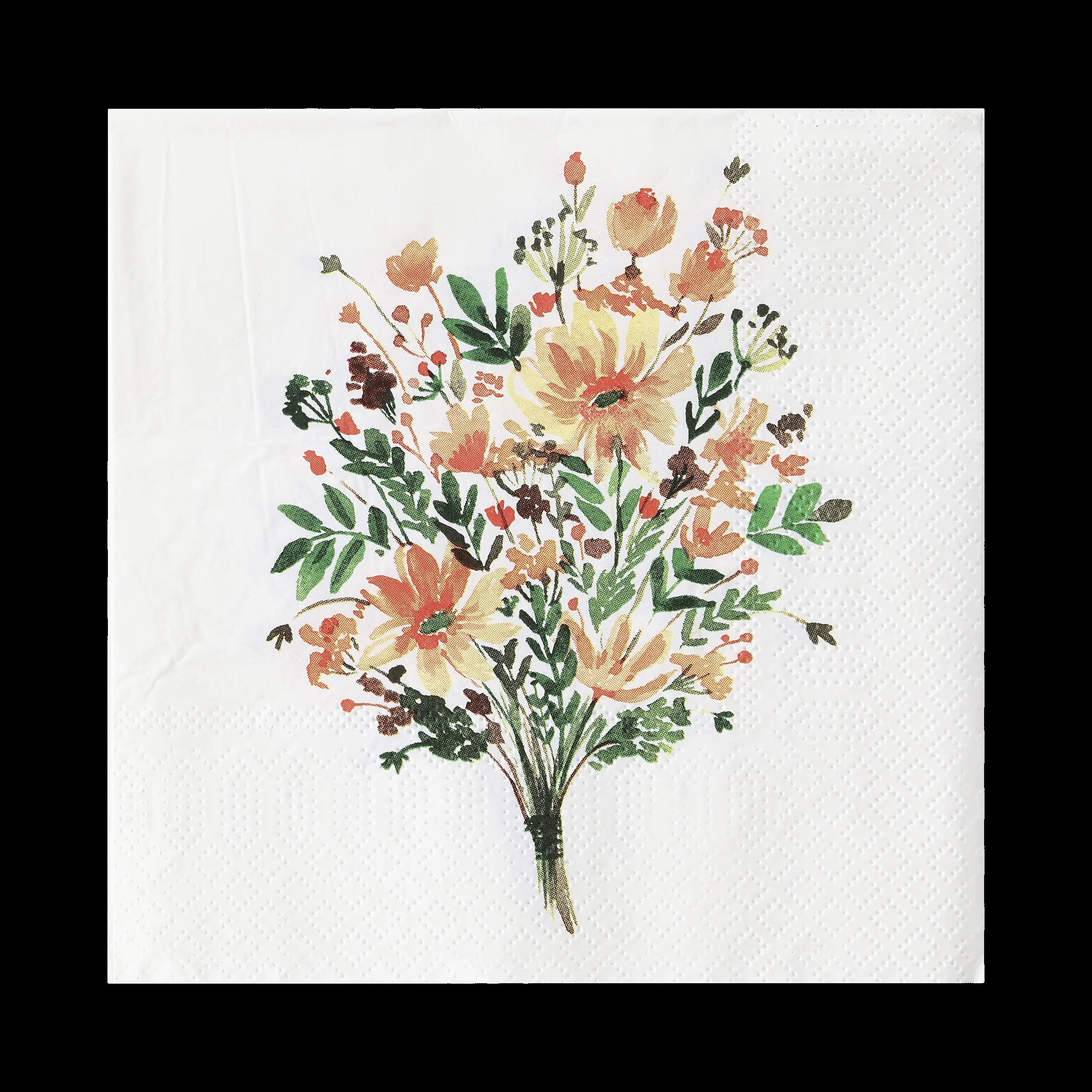 Eglo Servietten Motiv Blumenstrauß Mahuli bunt 17 x 17 cm - 20er Pack