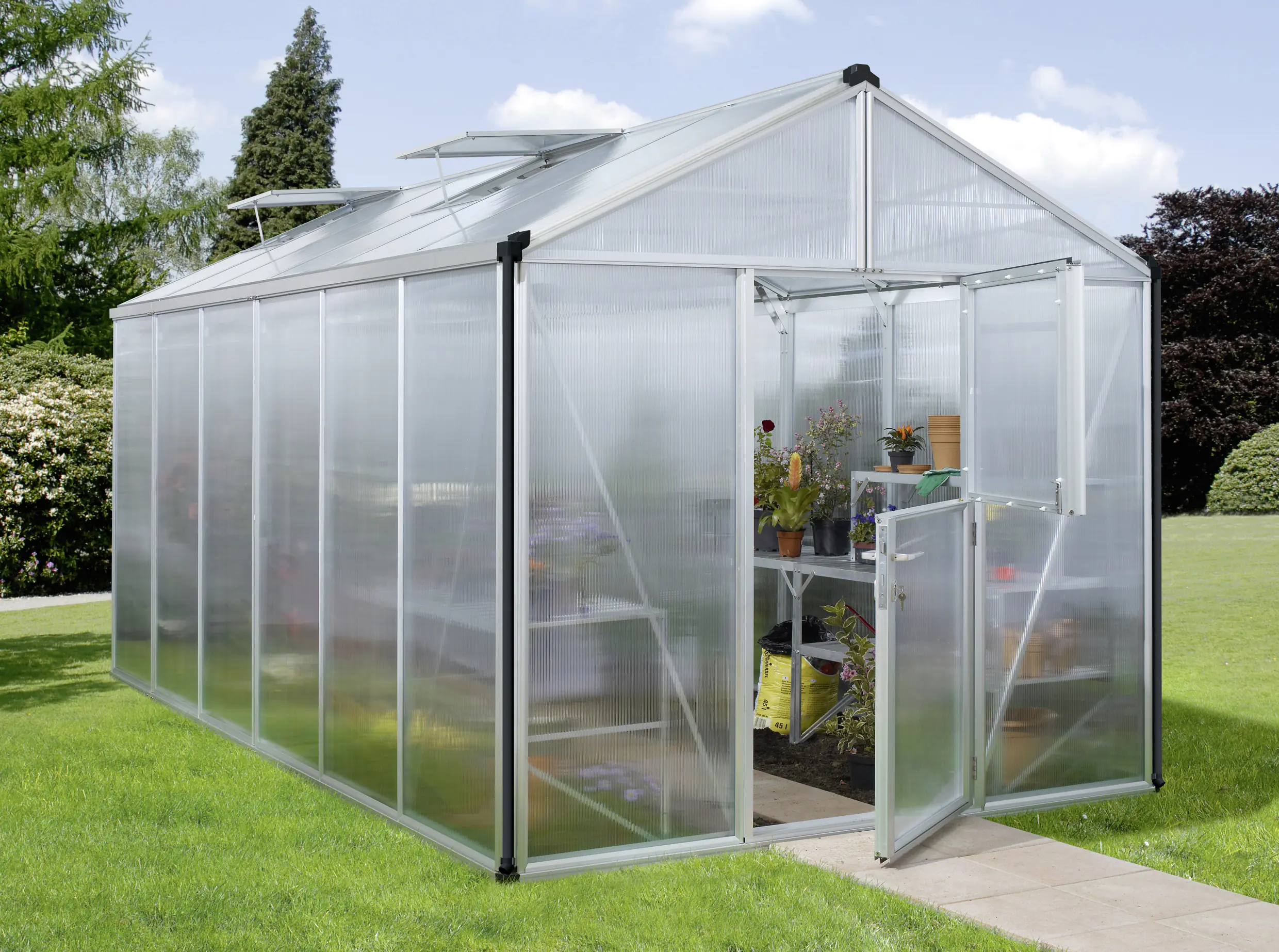 Vitavia Gewächshaus Zeus 11900 HPK 10 mm 266 x 473 cm