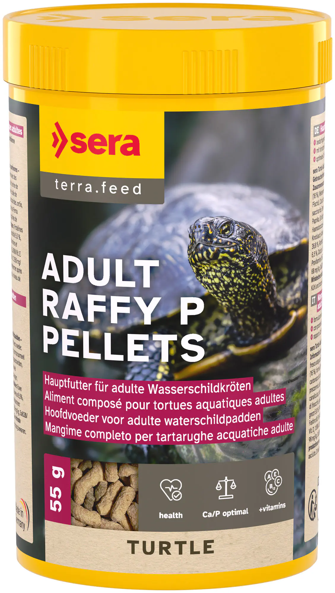 Sera Schildkrötenfutter Raffy P 250 ml