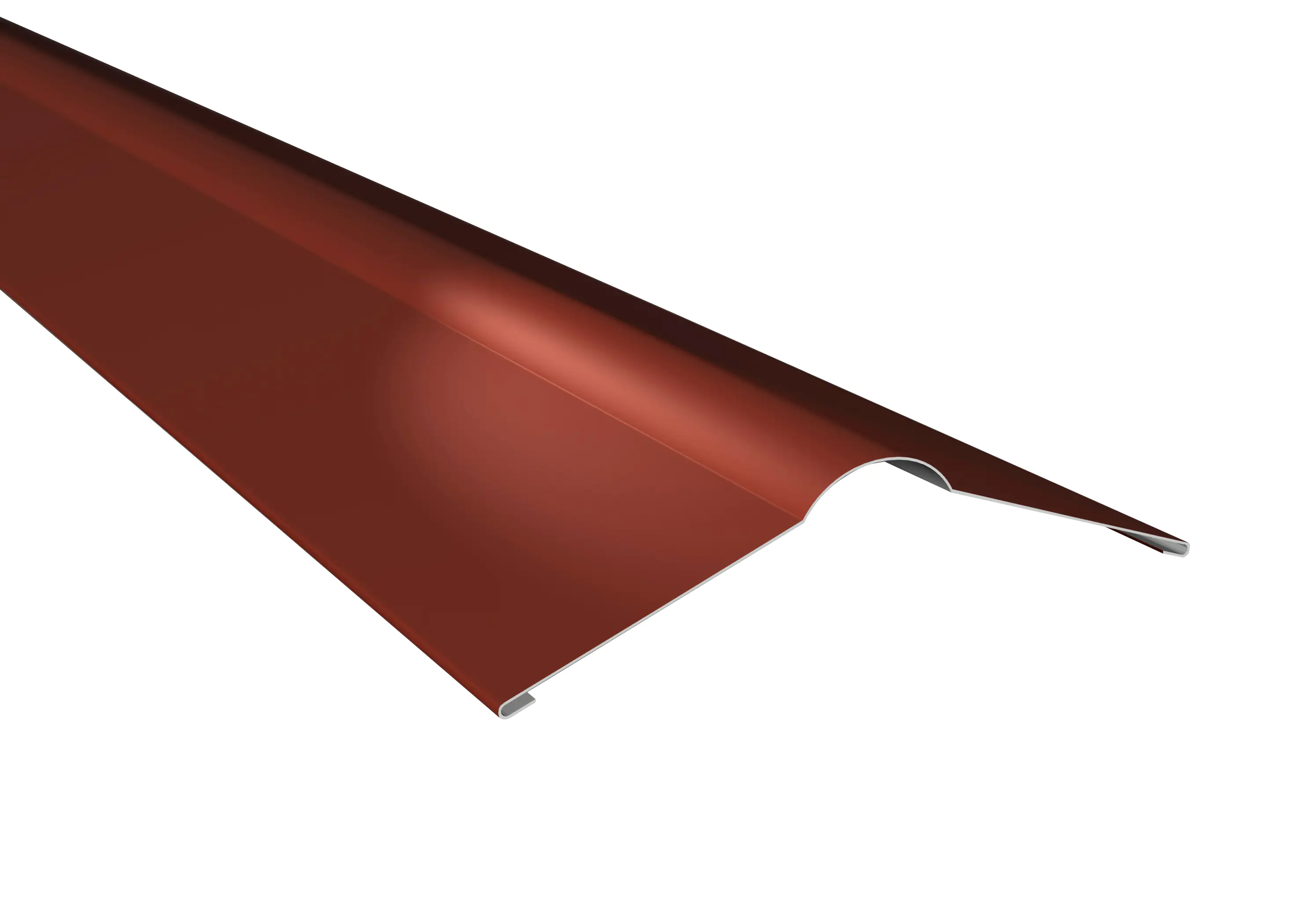 Weckman Firstblech 100 x 31,2 cm ziegelrot Weckman Firstblech 100 x 31,2 cm ziegelrot