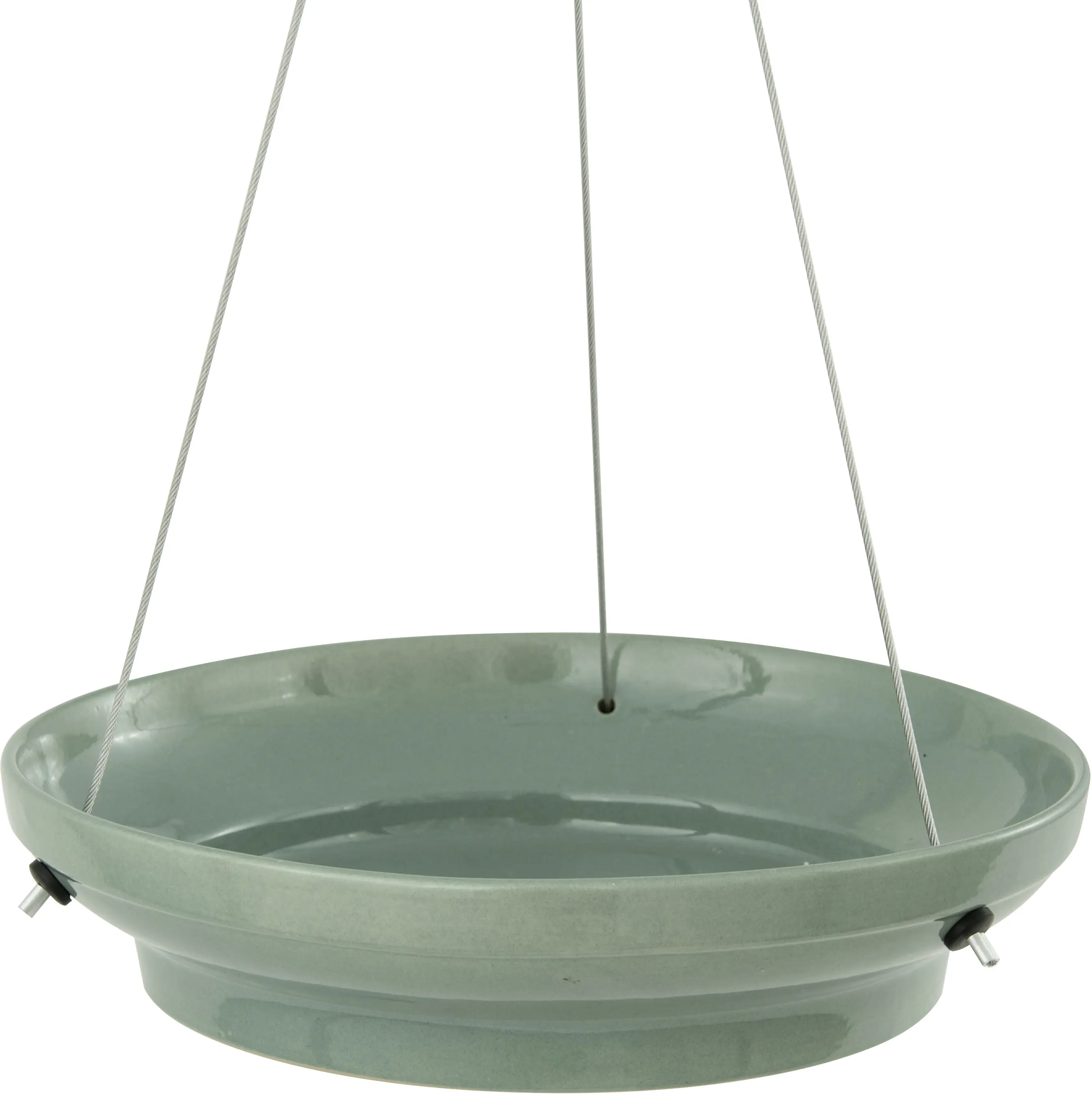 Hängende Wasserschale Vesi grün 26 x 26 x 6 cm