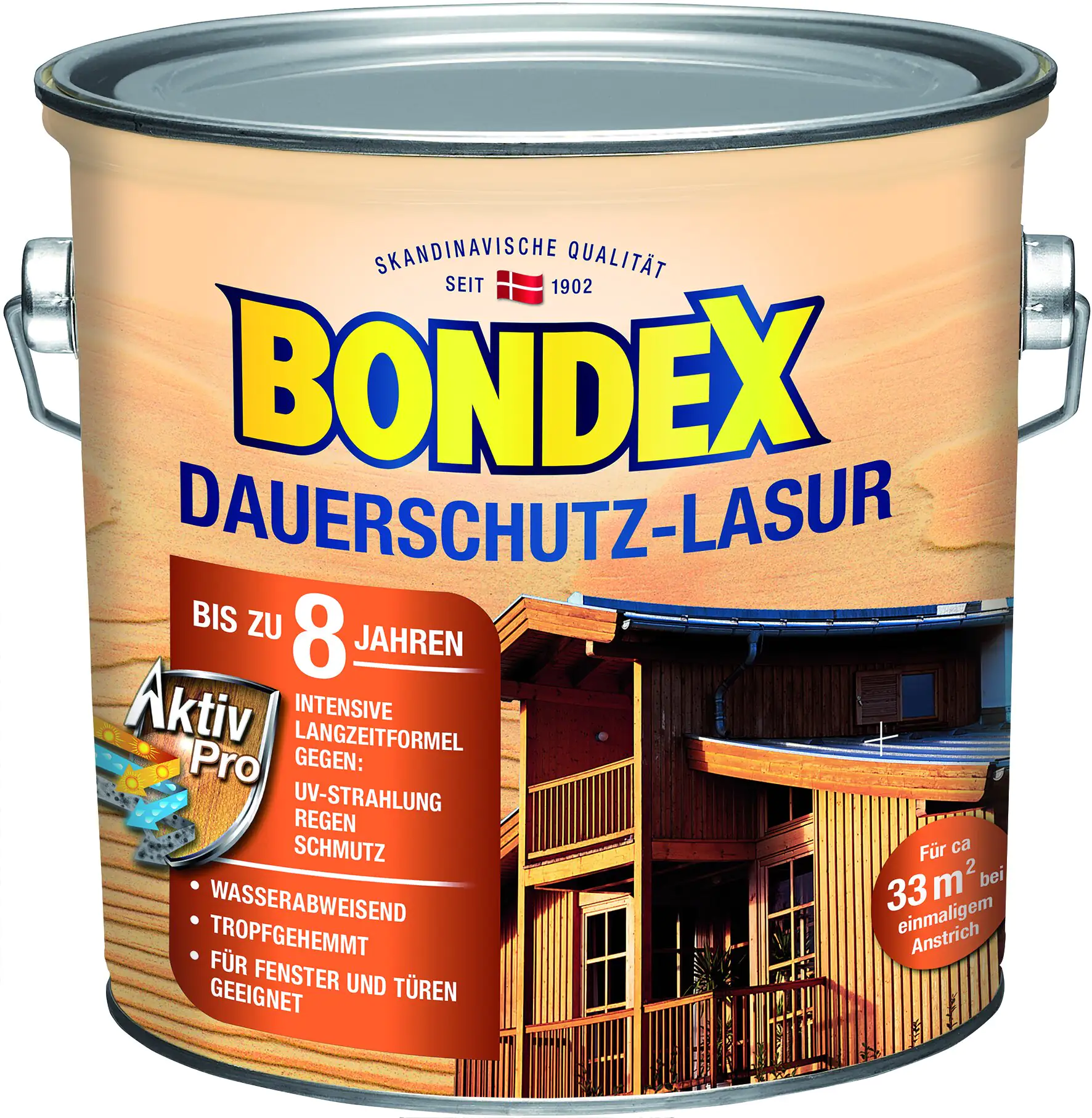 Bondex Dauerschutz Lasur 2,5 L weiß Bondex Dauerschutz Lasur 2,5 L weiß