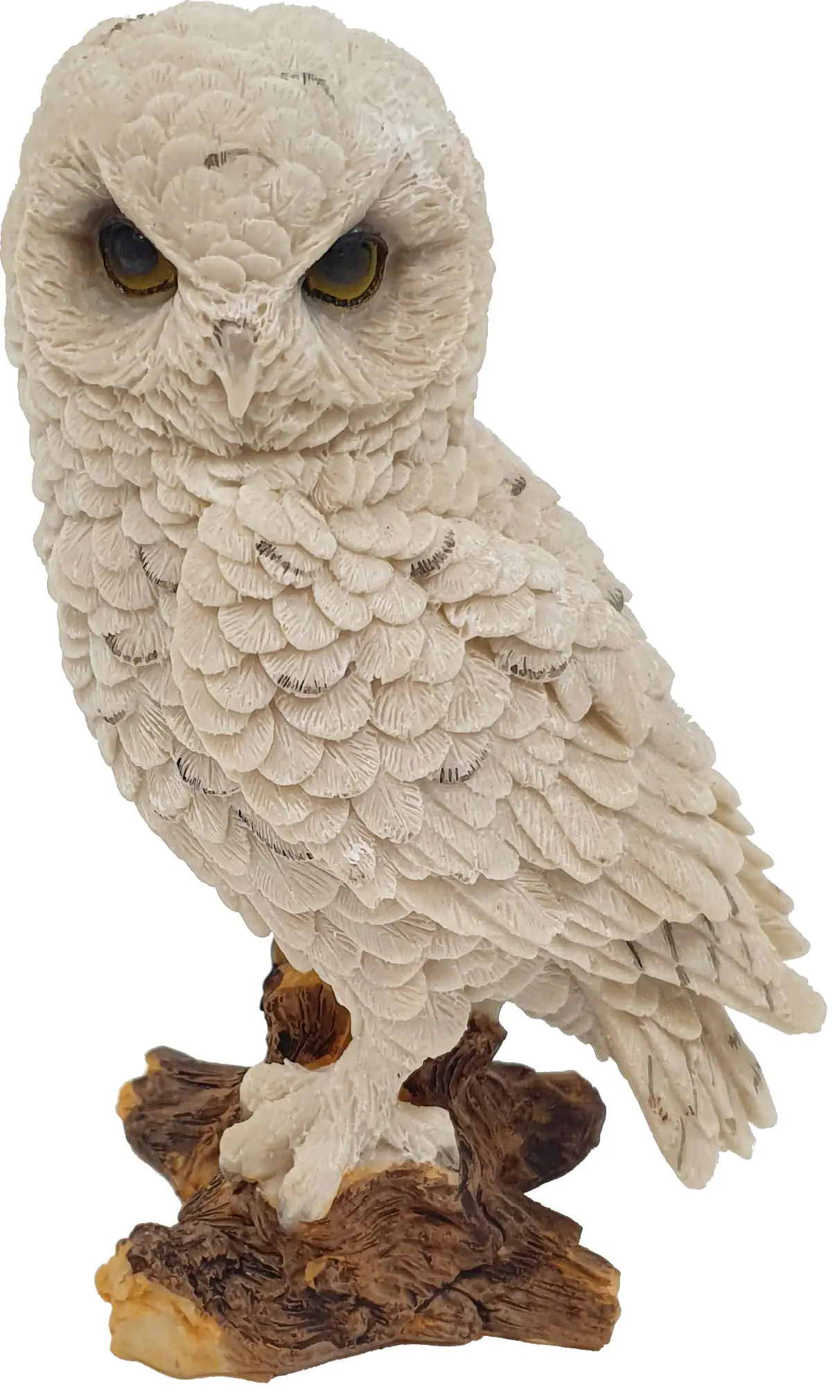 Dekofigur Eule weiß 16 x 9 x 10 cm