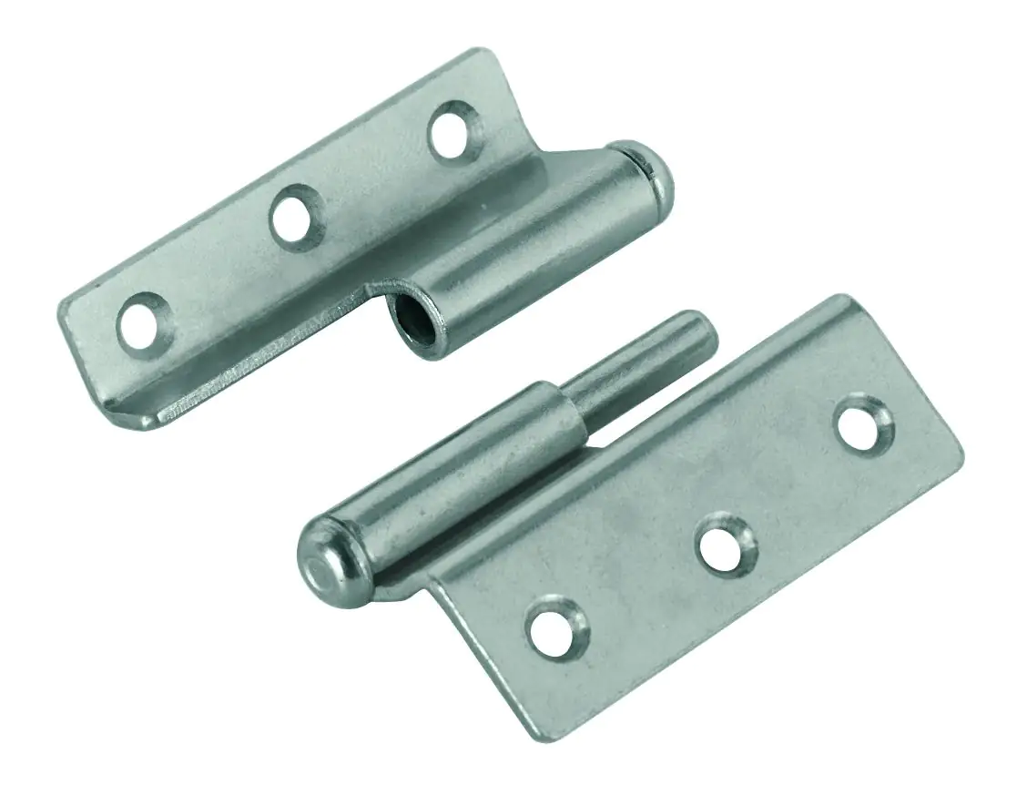 Hettich Möbelband gekröpft links Stahl, vernickelt, 1 Stück