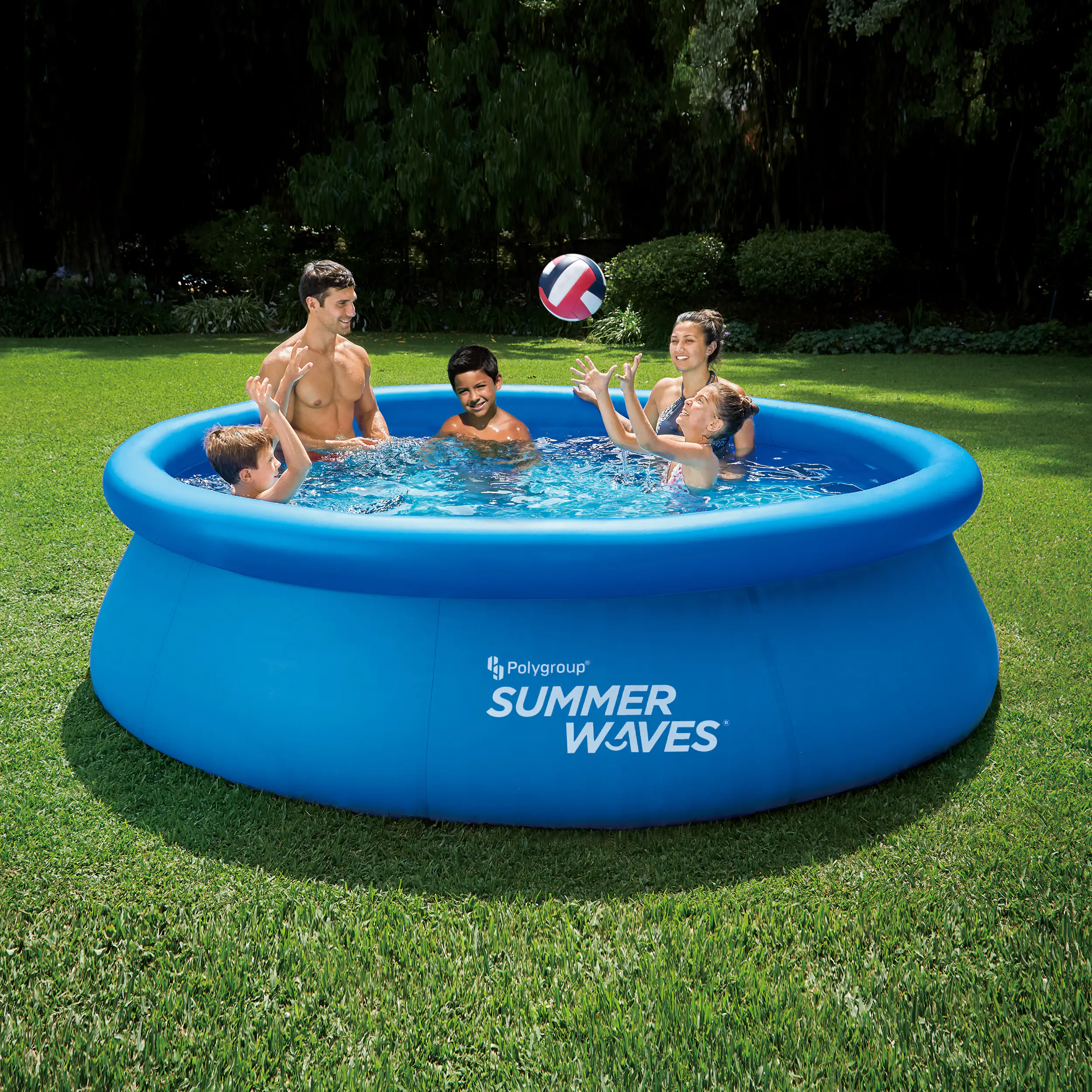 4895215107882_01 Summer Waves Pool Set Quick Ø 3,05 m x 76 cm