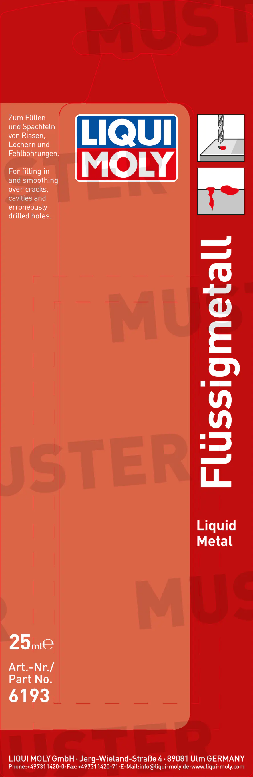 Liqui Moly Flüssig-Metall 25 ml Liqui Moly Flüssig-Metall 25 ml