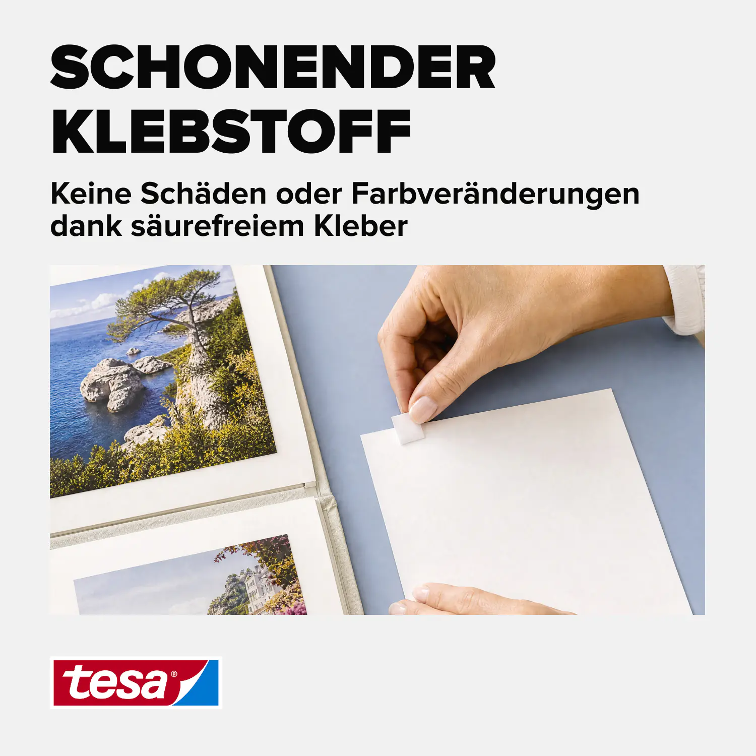 tesa Photo Klebepads Big Pack weiß, 500 Stück