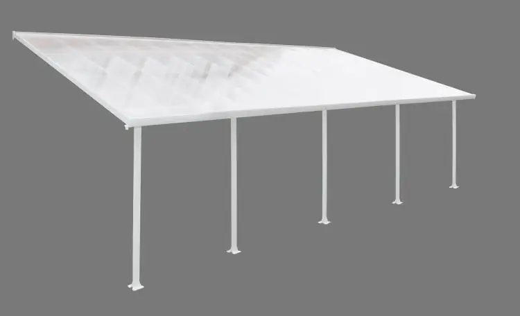 Canopia Terrassendach 850 x 400 cm weiß