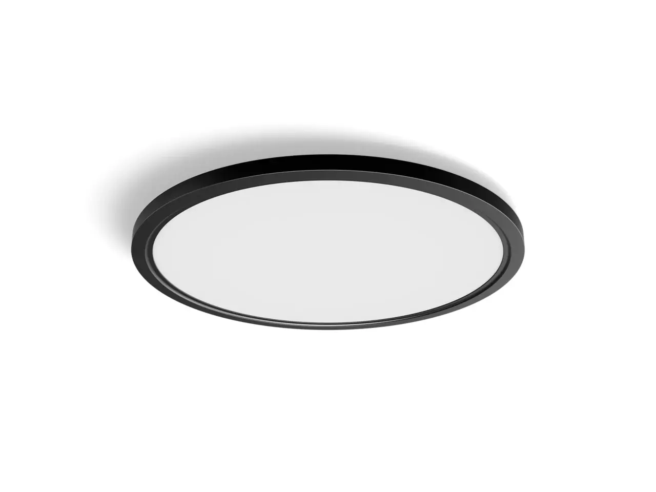 Philips Hue LED Deckenleuchte Tento + Wandschalter rund schwarz 55 x 55 cm RGB  Philips Hue LED Deckenleuchte Tento + Wandschalter rund schwarz 55 x 55 cm RGB