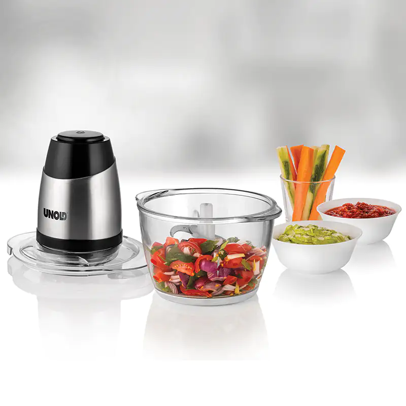 Unold Zerkleinerer Multi 350 Watt, Blitzhacker, 1,2 l Behälter