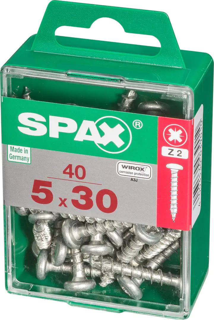 Spax Universalschrauben 5.0 x 30 mm TX 20 - 40 Stk.