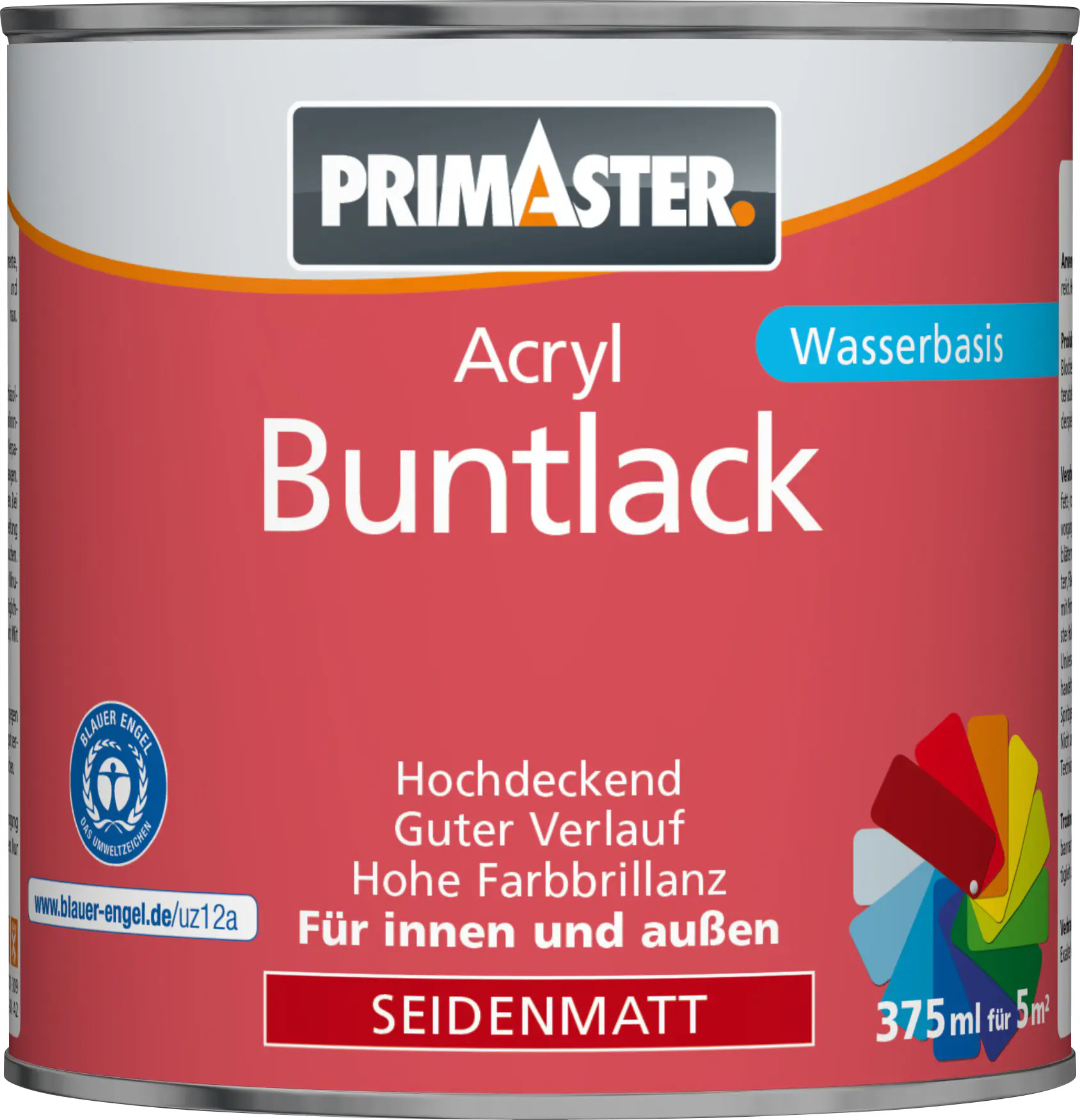 Primaster Acryl Buntlack RAL 1015 375 ml hellelfenbein seidenmatt