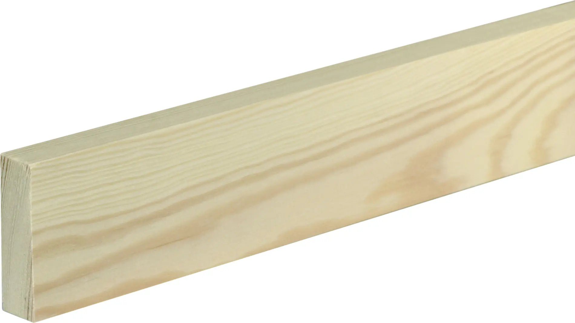 FN Neuhofer Flachleiste 240 cm 60 x 19 mm Fichte/Kiefer