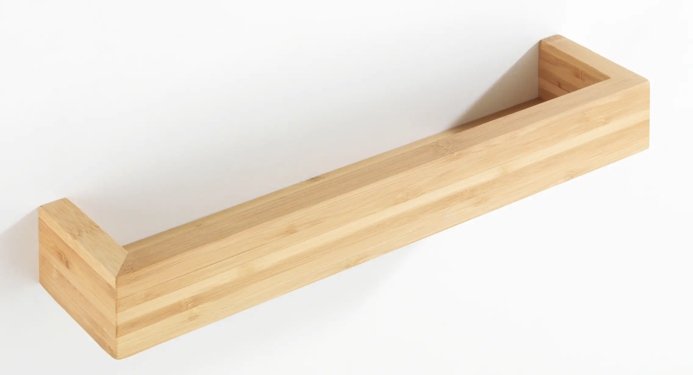 Wenko Wandablage Bambus 40 cm