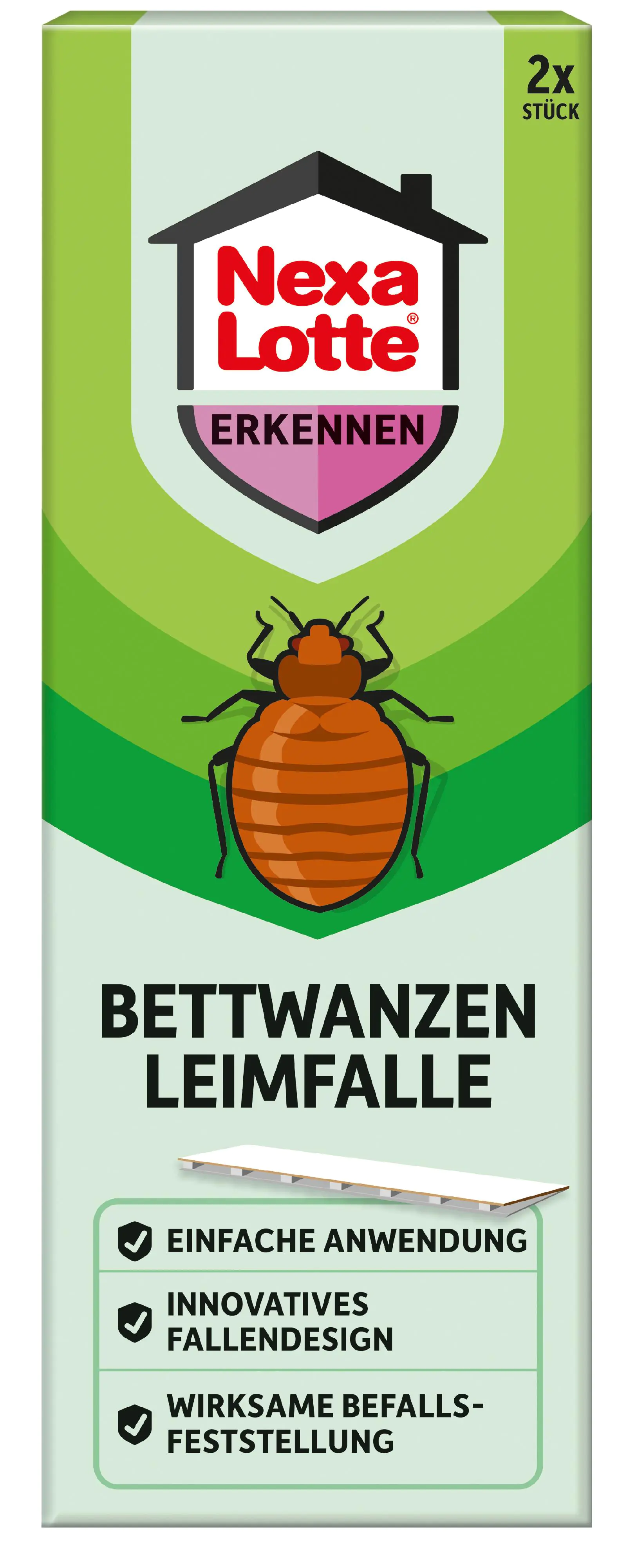 Nexa Lotte Bettwanzen Leimfalle 2 Stück