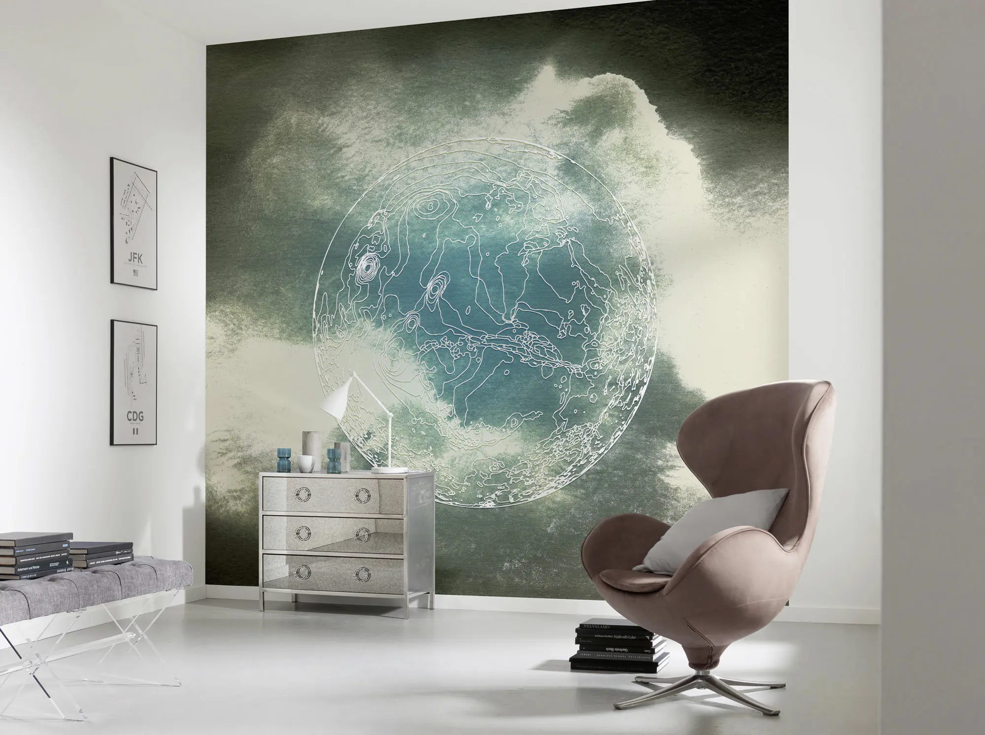 Komar Vlies Fototapete Surreal Planet 300 x 280 cm 